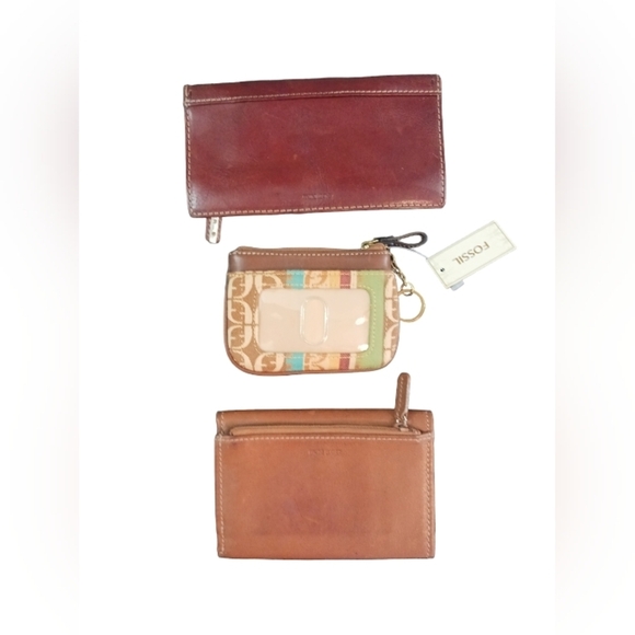 Fossil Bundle Wallets and Pouch - Picture 2 of 12